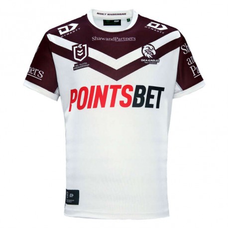 Manly Sea Eagles Away Rugby Jersey 2024 – Official Eco NRL Shirt