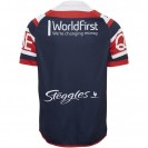 Sydney Roosters 2017 NRL home jersey, slim-fit by ISC with embroidered Roosters crest