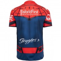  Sydney Roosters 2017 Men’s NRL Marvel Heroes (Spider‑Man) Jersey