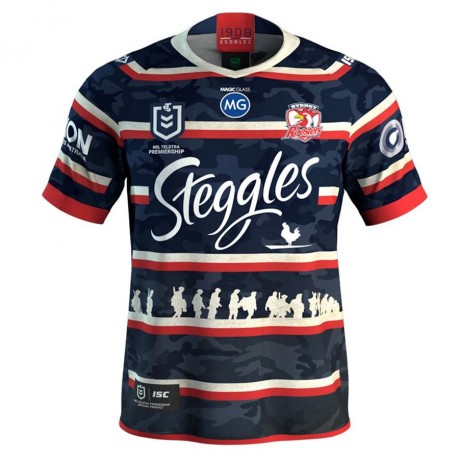 Sydney Roosters 2019 Men's Anzac Jersey