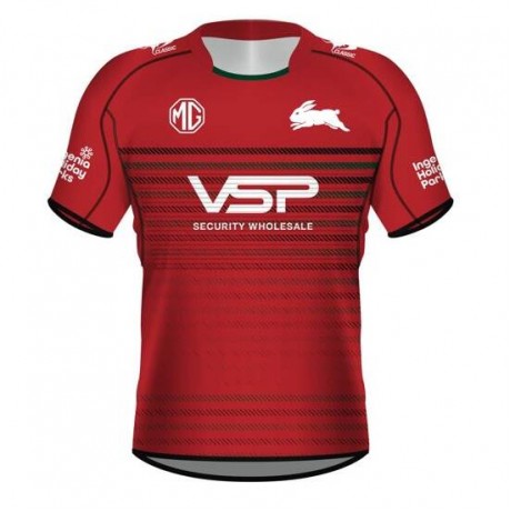 South Sydney Rabbitohs Red Training Jersey 2024 – Official Rugby Gear