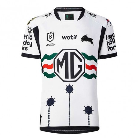 South Sydney Rabbitohs Mens Anzac Rugby Jersey 2025 – Official NRL Jersey with Royal Navy Tribute