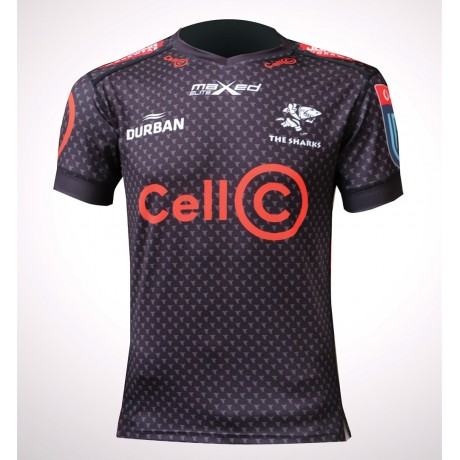 Sharks Mens Home Rugby Jersey 2022-23 – Official Team Jersey for Rugby Fans