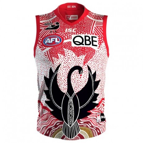 Sydney Swans 2020 Men's Indigenous Guernsey