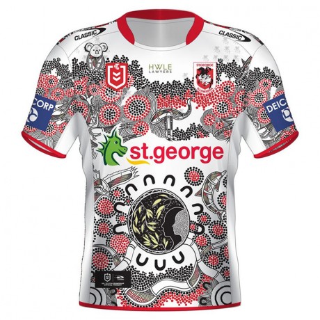 St George Illawarra Dragons Indigenous Jersey 2021 | Official NRL Round