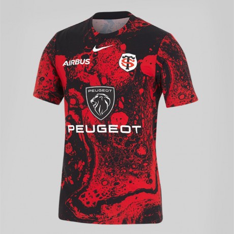 Stade Toulousain Pre Match Rugby Jersey 2024 – Nike Dry‑Fit