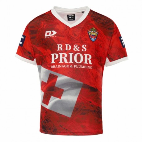 Tonga Mens Home Rugby Jersey 2022 – Sustainable & Official Rugby Jersey