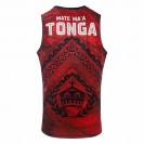 Tonga Rugby Training Singlet 2022 | Men's Official Workout Top