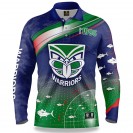 New Zealand Warriors Fishing Shirt 2022 | Men's Rugby Outdoor Top
