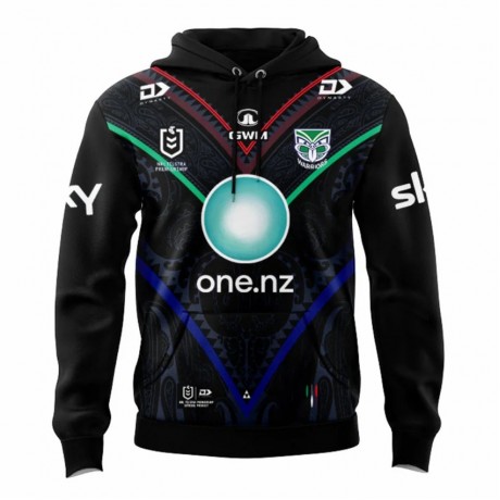 New Zealand Warriors Indigenous Rugby Hoodie 2024 – Cultural Pride & Warmth
