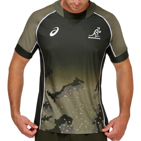 Wallabies Training Jersey 2021 | Official Asics Rugby Shirt