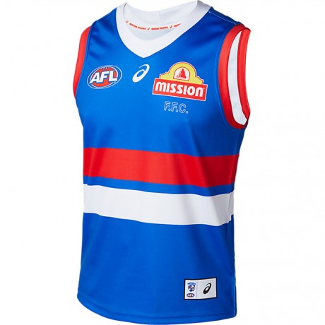 Western Bulldogs 2023 Men’s Home Guernsey - Official AFL Replica Jersey