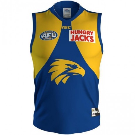 West Coast Eagles 2019 Men's Home Guernsey