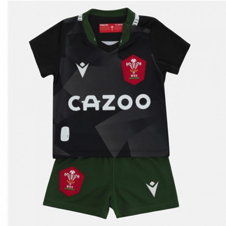 Welsh Kids Away Rugby Kit 2021-22 | Official Jersey & Shorts Set