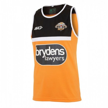 Wests Tigers Training Singlet 2018 – Men’s NRL Performance Top