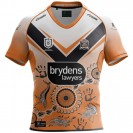 Maillot Rugby Autochtone Homme Wests Tigers 2024 | Édition Officielle NRL