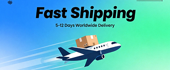 Enjoy fast shipping with delivery in 5–12 days worldwide, and track your order every step of the way.
